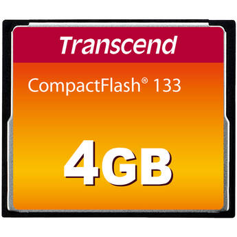 Transcend 4GB 133 UDMA 4 CompactFlash Memory Card