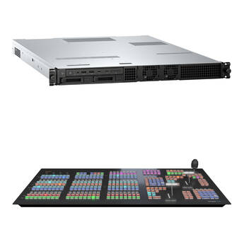 Vizrt TriCaster Vizion 1 RU with Flex Dual Control Panel (1-Year Standard Support, 3-Year Viz Flowics)