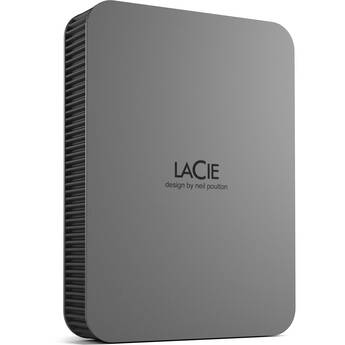 LaCie 5TB Mobile Drive Secure USB 3.2 Gen 1 External Hard Drive