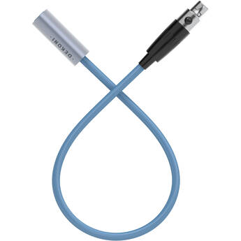 Dekoni Audio Ensemble Post-Split Nylon-Wrapped Cable with Single 3-Pin Mini-XLR (6")