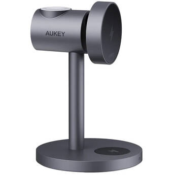 AUKEY LC-MC311A MagFusion Qi2 3-in-1 Wireless Charging Station with Active Cooling
