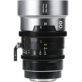 Sirui IronStar Series 60mm T1.9 Anamorphic 1.5x Lens (Neutral Flare)