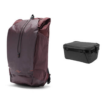 Peak Design Outdoor Backpack and Camera Cube Kit (Eclipse, 25L)