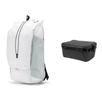 Peak Design Outdoor Backpack and Camera Cube Kit (Cloud, 25L)