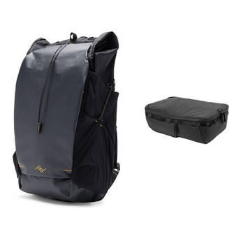 Peak Design Outdoor Backpack and Camera Cube Kit (Black, 45L)