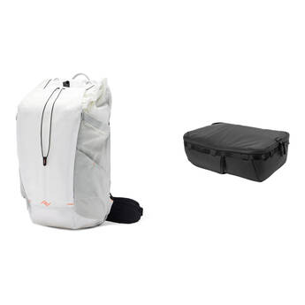 Peak Design Outdoor Backpack and Camera Cube Kit (Cloud, 45L)