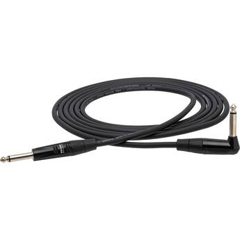Hosa Technology REAN Straight to Right-Angle Pro Guitar Cable - 5'