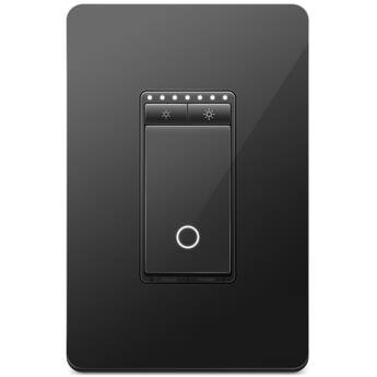 TP-Link HS220 Smart Wi-Fi Light Switch & Dimmer (Black)