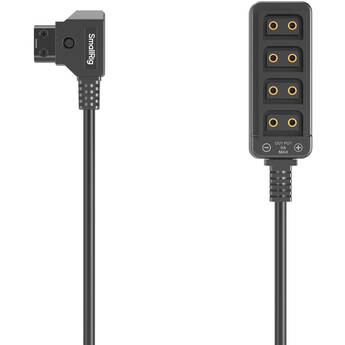 SmallRig Male D-Tap to 4-Port Female D-Tap Splitter Hub (25")