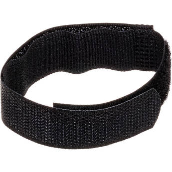 Hosa Technology Hook & Loop Plain Black Cable Wraps (8", 5-Pack)