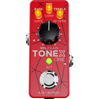 IK Multimedia TONEX ONE AI Modeling Multi-FX Pedal and Brown Sound Collections (Limited Edition Red)