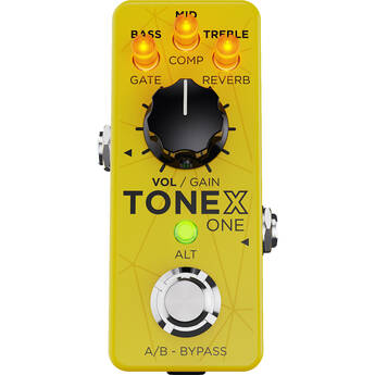 IK Multimedia TONEX ONE AI Modeling Multi-FX Pedal and Brown Sound Collections (Limited Edition Yellow)