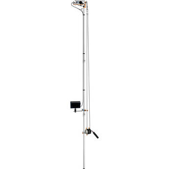 Hi Rise Camera Air 12ET Solo Aluminum Monopod System with HD Video Camera and Electronics Rain Gear