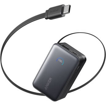 Anker Nano USB-C Power Bank (10,000mAh, Black)