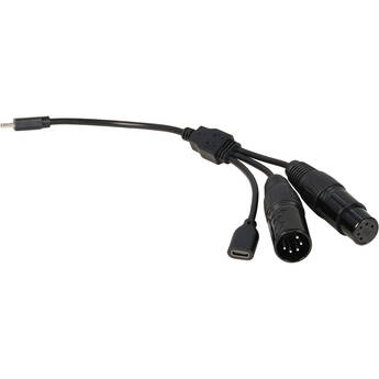 Nanlite USB-C to DMX Cable for PavoBulb, PavoTube, and PavoTube II (10")