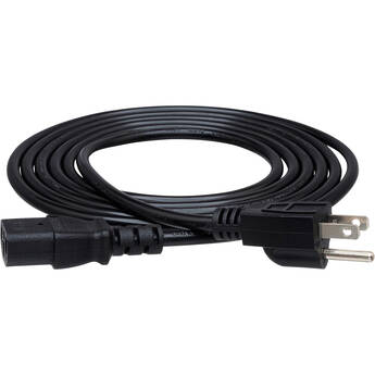 Hosa Technology Extension Cable with IEC Female Connector (18 AWG, Black, 8')