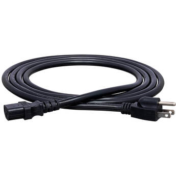 Hosa Technology Black Extension Cable w/ IEC Female - 25'