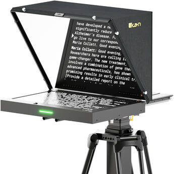 ikan Aura 19" NDI Teleprompter with PoE++ & Tally