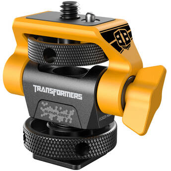 SmallRig Swivel and Tilt Adjustable Monitor Mount with Cold Shoe (Bumblebee Edition)