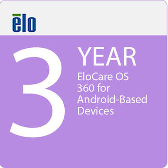Elo Touch 3-Year EloCare OS 360 for Android-Based Devices