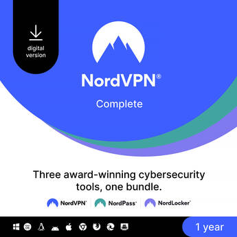 NordVPN Complete (10 Devices, 1-Year Subscription)