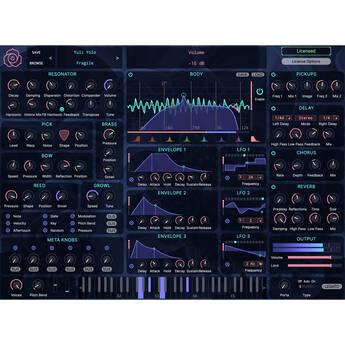 tracktion Modeler Physical Modeling Virtual Synth Plug-In