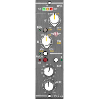 AEA Ribbon Mics RPQ503 500 Series Ribbon Preamp and EQ