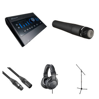 PreSonus Quantum ES 4 USB-C Audio/MIDI Interface with Guitar Recording Kit