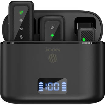 Icon Pro Audio AirMic 3 2-Person Wireless Microphone System for Mobile Devices (2.4 GHz)