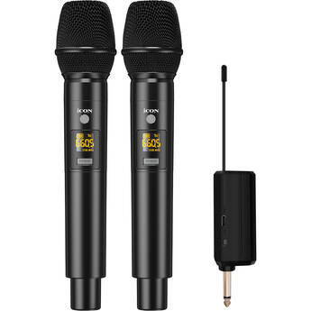 Icon Pro Audio WM 3.2 2-Person Handheld Cardioid Wireless Microphone System (550 to 579 MHz)