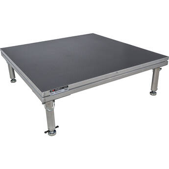 ProX StageOne Portable Stage with Telescoping Legs (4 x 4')
