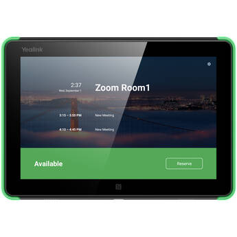Yealink RoomPanel E2 8" WXGA Touchscreen Meeting Room Scheduling Monitor