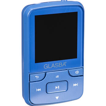 Samvix GLASBA 8GB Sport MP3 Player (Blue)
