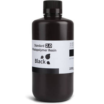 ELEGOO Standard Resin V2.0 (1kg Bottle, Black)