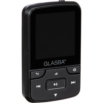 Samvix GLASBA 64GB Sport MP3 Player (Black, No SD Slot)