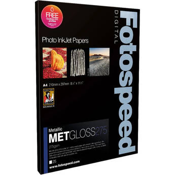 Fotospeed Metallic Gloss Inkjet Paper (24" x 100' Roll)