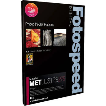 Fotospeed Metallic Luster Inkjet Paper (24" x 99' Roll)