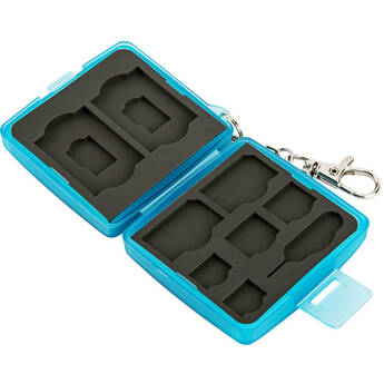 JJC MC-10B Memory Card Case (Blue)