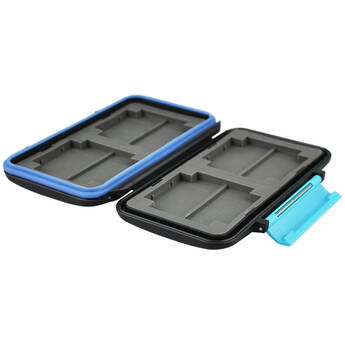 JJC MC-2 Memory Card Case for 4 CF & 8 SD Cards