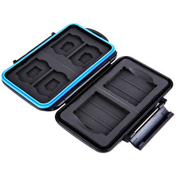 JJC Memory Card Case for 2 CF, 4 SD & 4 microSD Cards