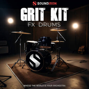 Soundiron Grit Kit Drum Jazz Library for Kontakt