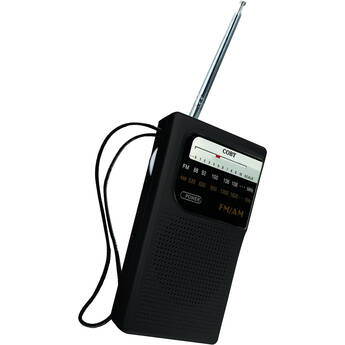 Coby CR-203 Handheld AM/FM Radio (Black)