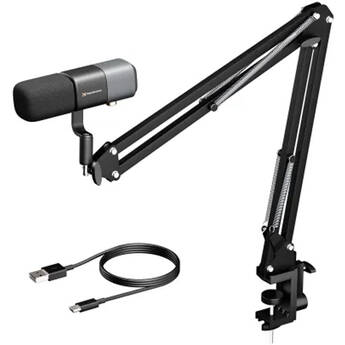 NearStream AM20X Supercardioid XLR/USB Condenser Microphone with Boom Arm