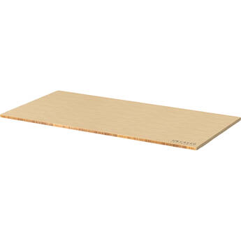 Uncaged Ergonomics Desktop for Rise Up Standing Desk (60x30", Bamboo, Natural)