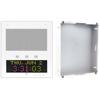 Advanced Network Devices IP Speaker with Display - Flush Mount
