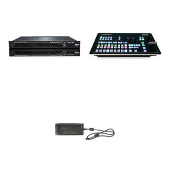Ross Video Carbonite Ultra Solo UHD 4K Production Switcher Kit with Control Panel & Power Supply