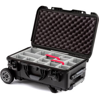 Nanuk 935 Hard Case with Heavy-Duty Wheels & Padded Dividers (28.5L)