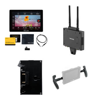 SmallHD INDIE 7 RED RCP2 Monitor for KOMODO/DSMC3 with Bolt 6 750 Transmitter Handheld Kit (Gold Mount)