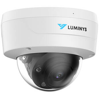 Luminys N3D-8LA2 LumiLuxSmart 8MP Outdoor Network Dome Camera with Night Vision