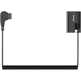 SmallRig DT-E6P Coiled LP-E6P Dummy Battery Cable (22.8")